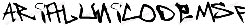 Arial Unicode MS font字体转换